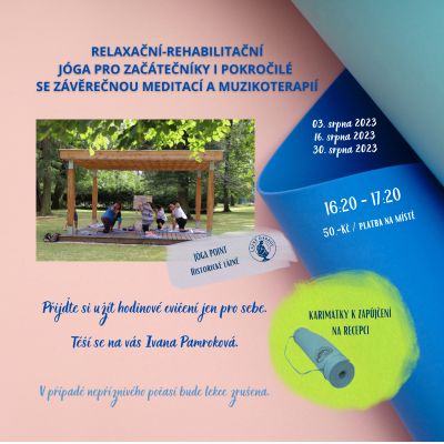 Relaxační-rehabilitační jóga Relaxační-rehabilitační jóga