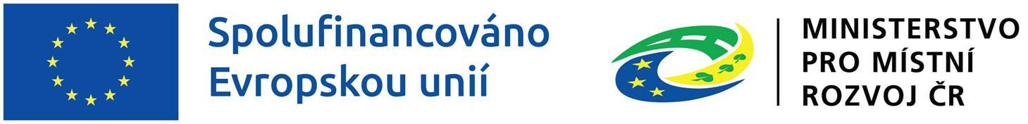 Logo EU a Ministerstva pro místní rozvoj Logo EU a MMR